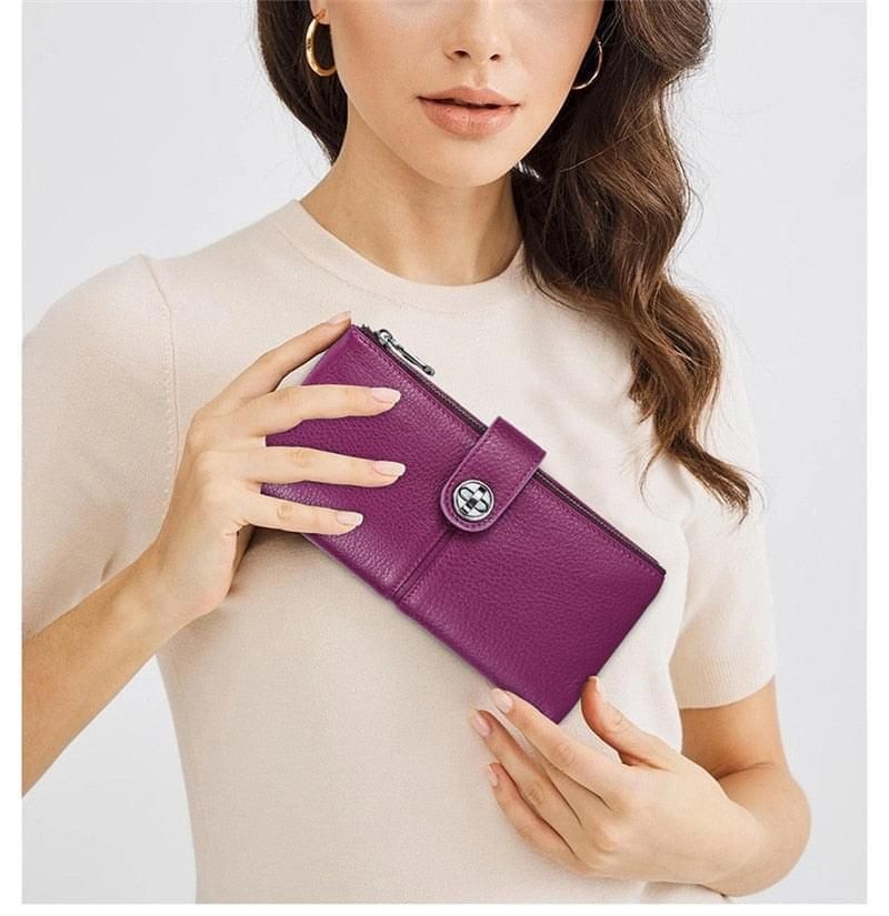 Ladies Luxury Clutch Wallet & Phone Holder - Trax4u