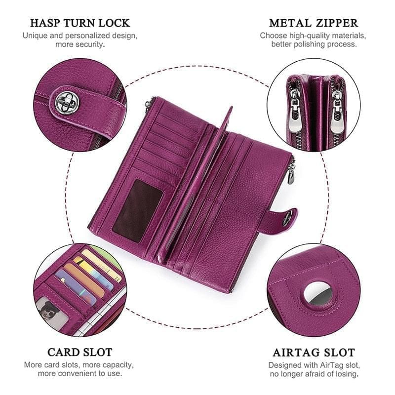 Ladies Luxury Clutch Wallet & Phone Holder - Trax4u