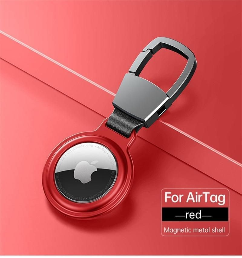 AirTag Metal Case Keychain