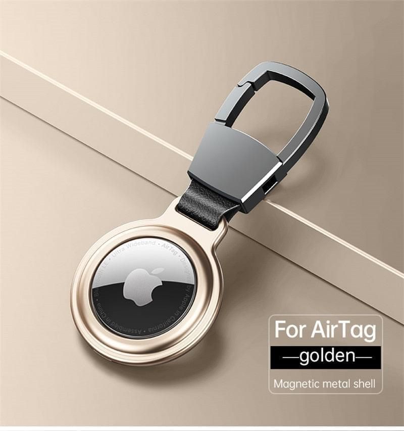 AirTag Metal Case Keychain