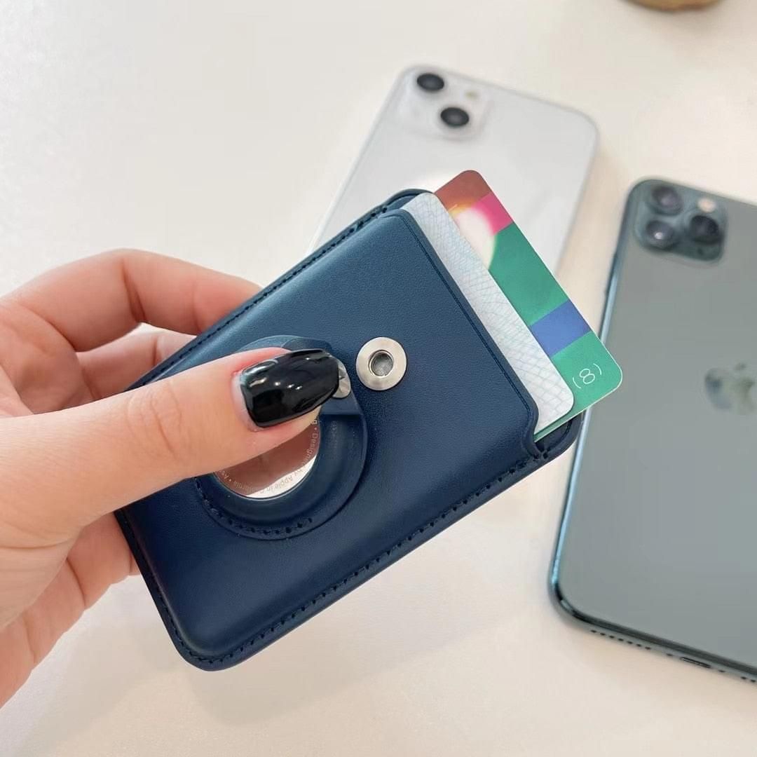Airtag Magnetic Wallet Case for iPhone