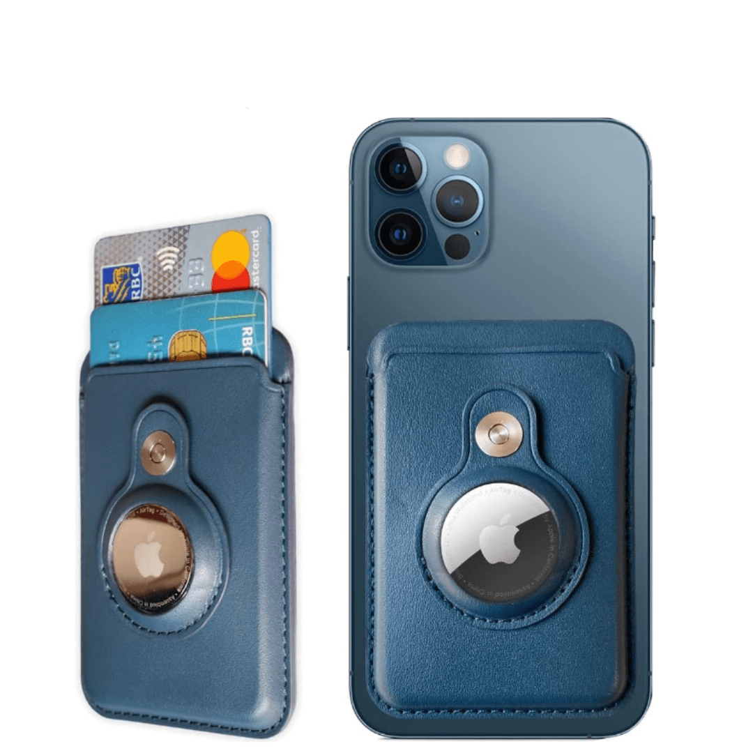 Airtag Magnetic Wallet Case for iPhone