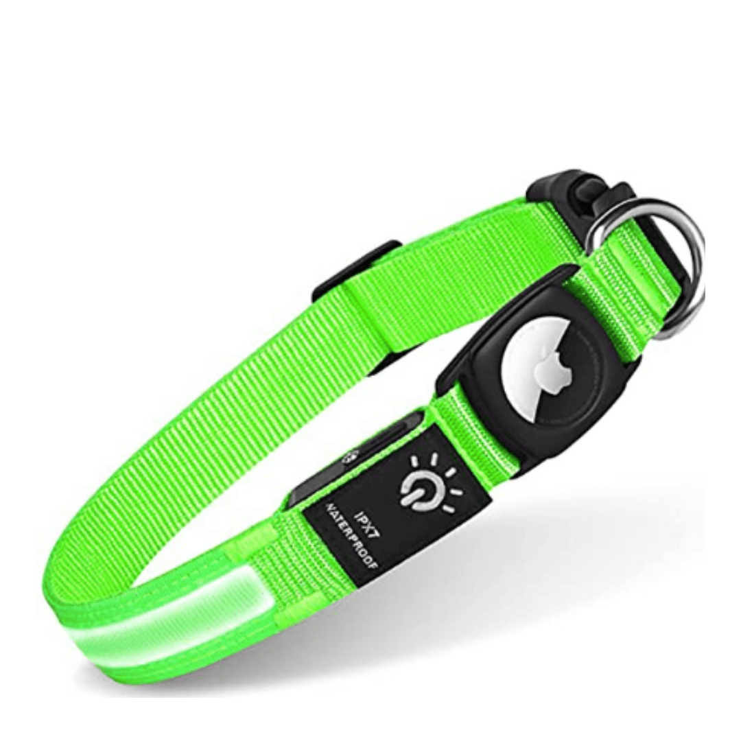 Illuminated AirTag Collar