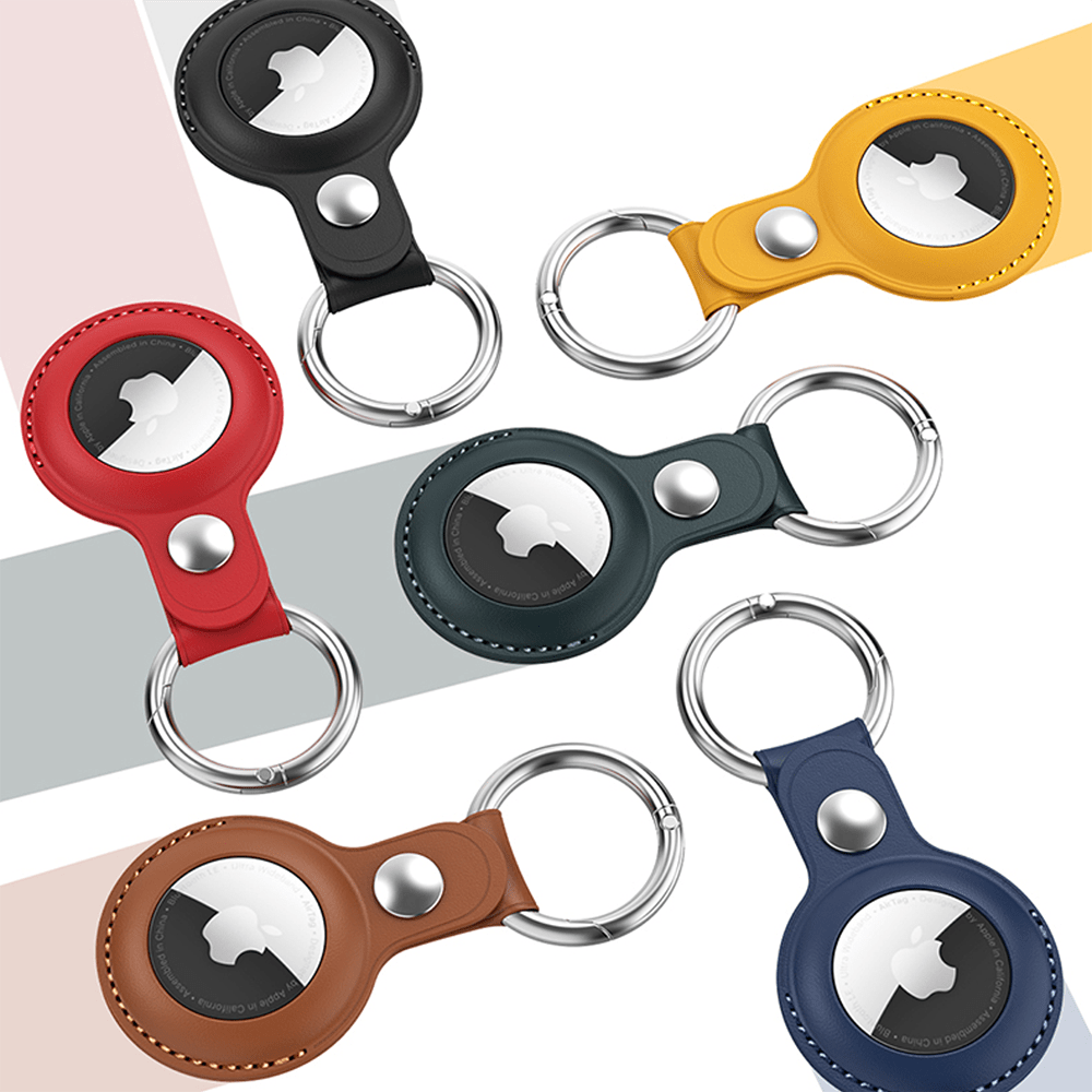Keychain Leather Case For AirTag