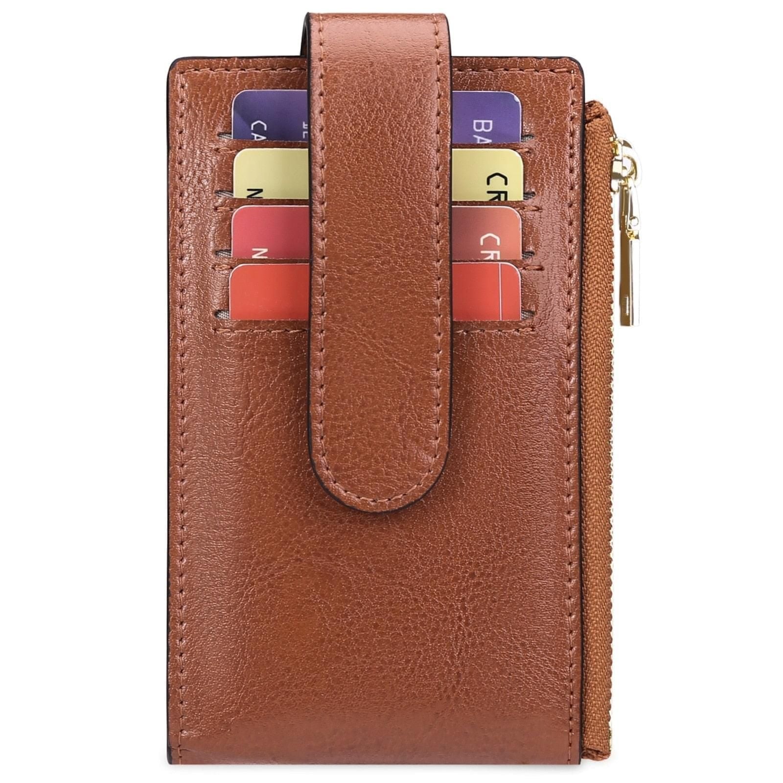 Ladies AirTag Leather Purse