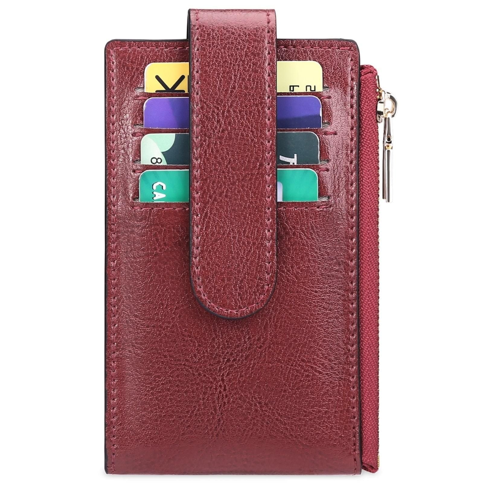 Ladies AirTag Leather Purse