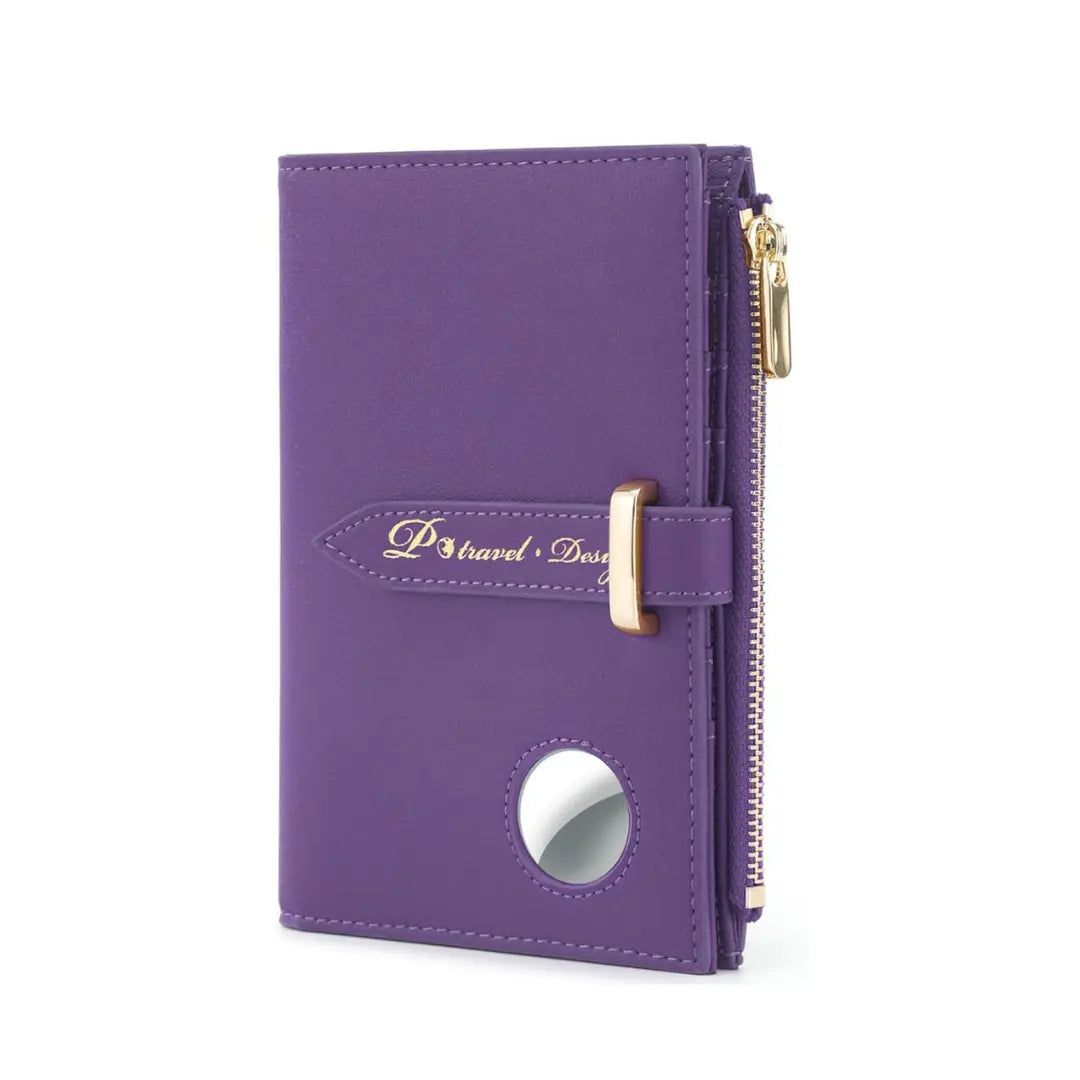 Ladies AirTag Passport Wallet