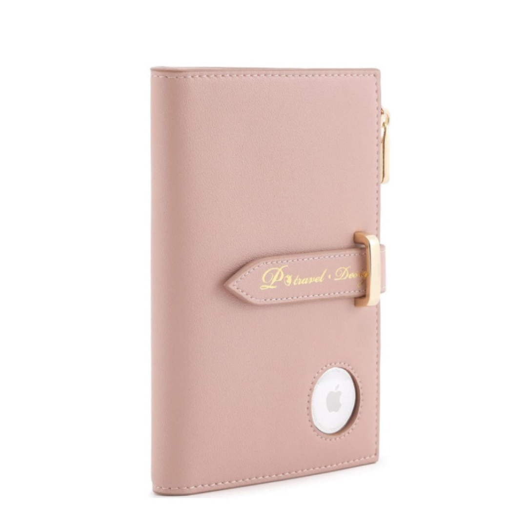 Ladies AirTag Passport Wallet