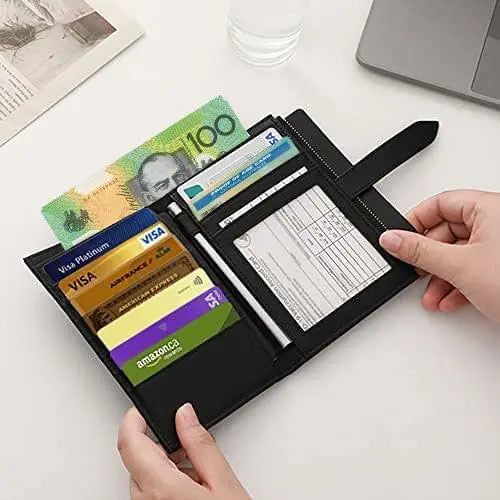 Ladies AirTag Passport Wallet