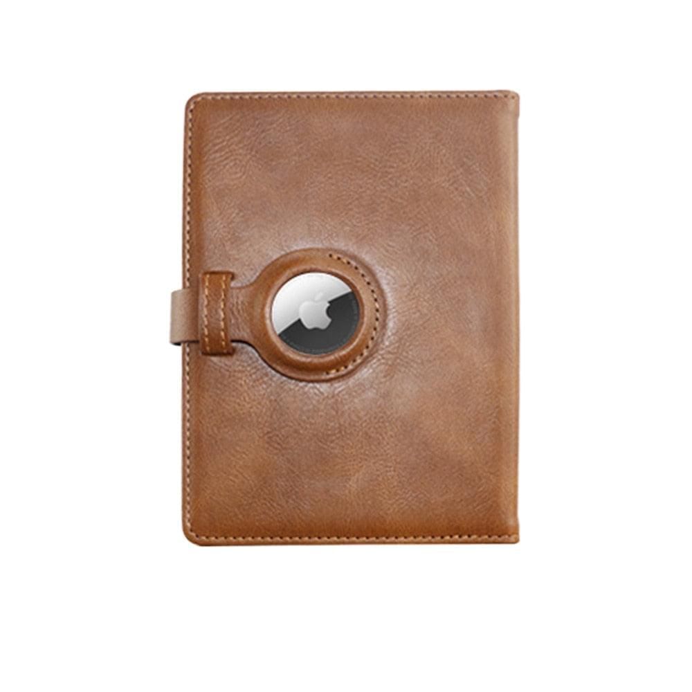 Luxury AirTag Passport Holder