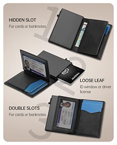 Pop-up AirTag Leather Wallet