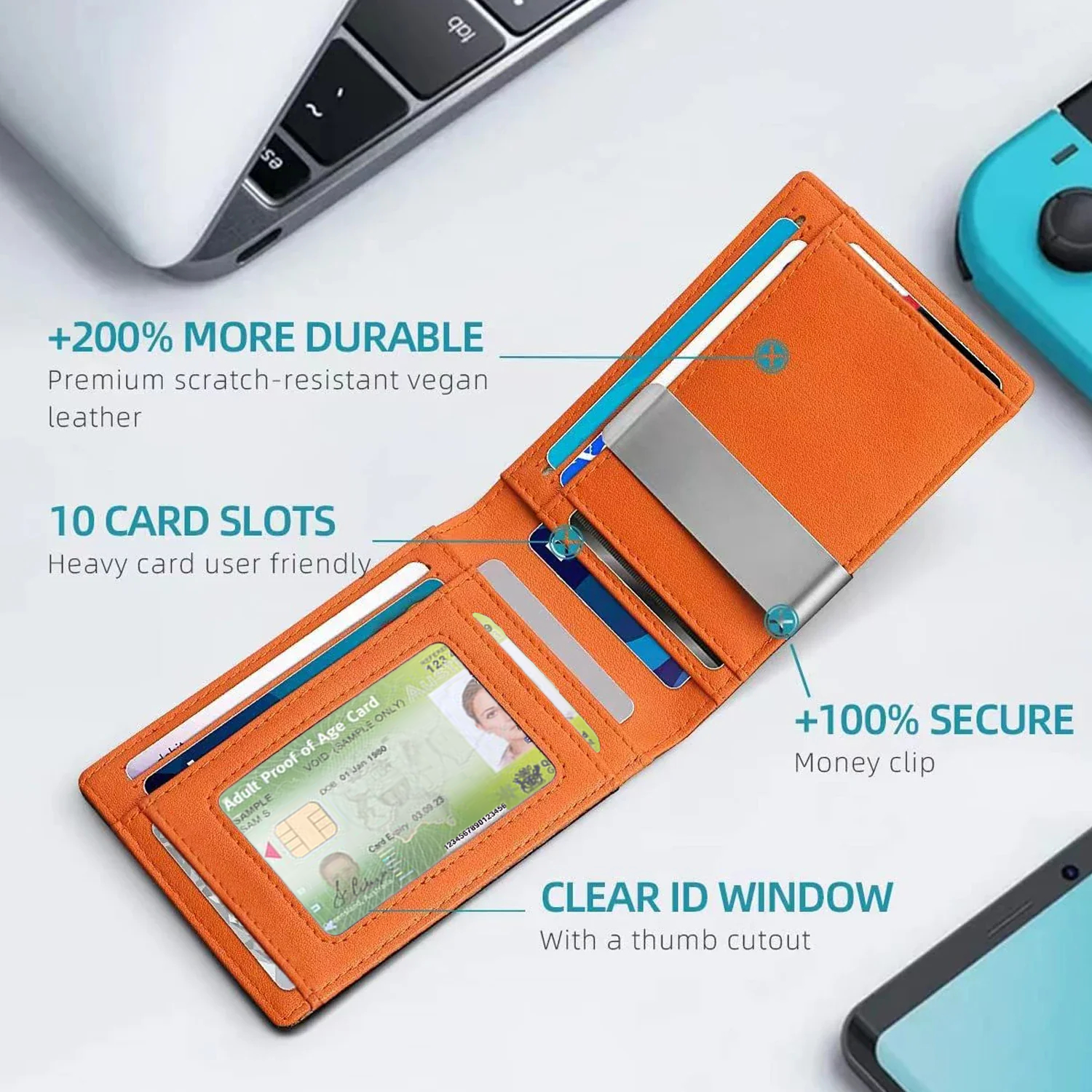 Premium 2024 Slim Airtag Wallet