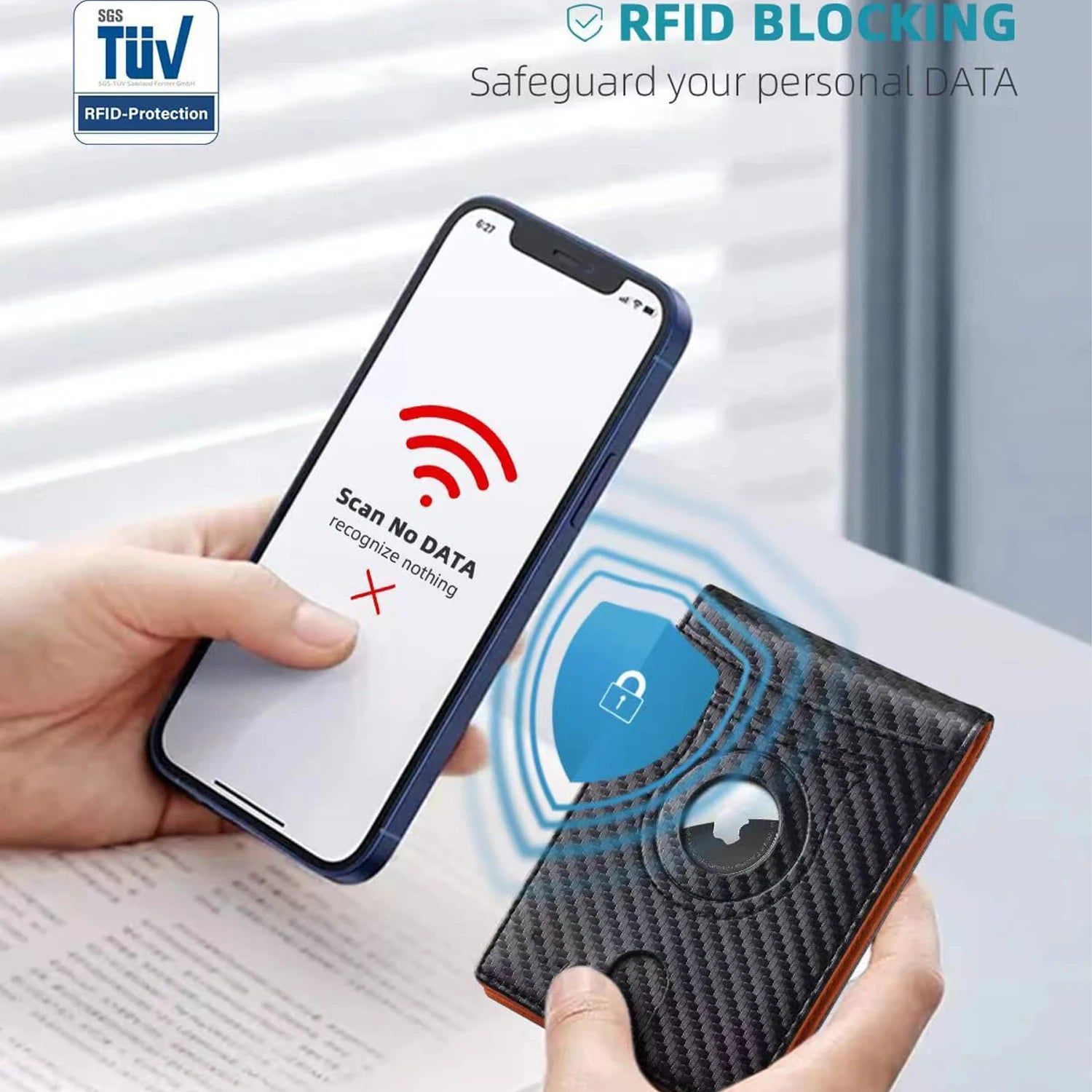 Premium 2024 Slim Airtag Wallet