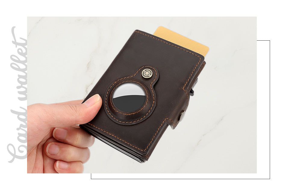 Premium AirTag RFID Blocking Wallet