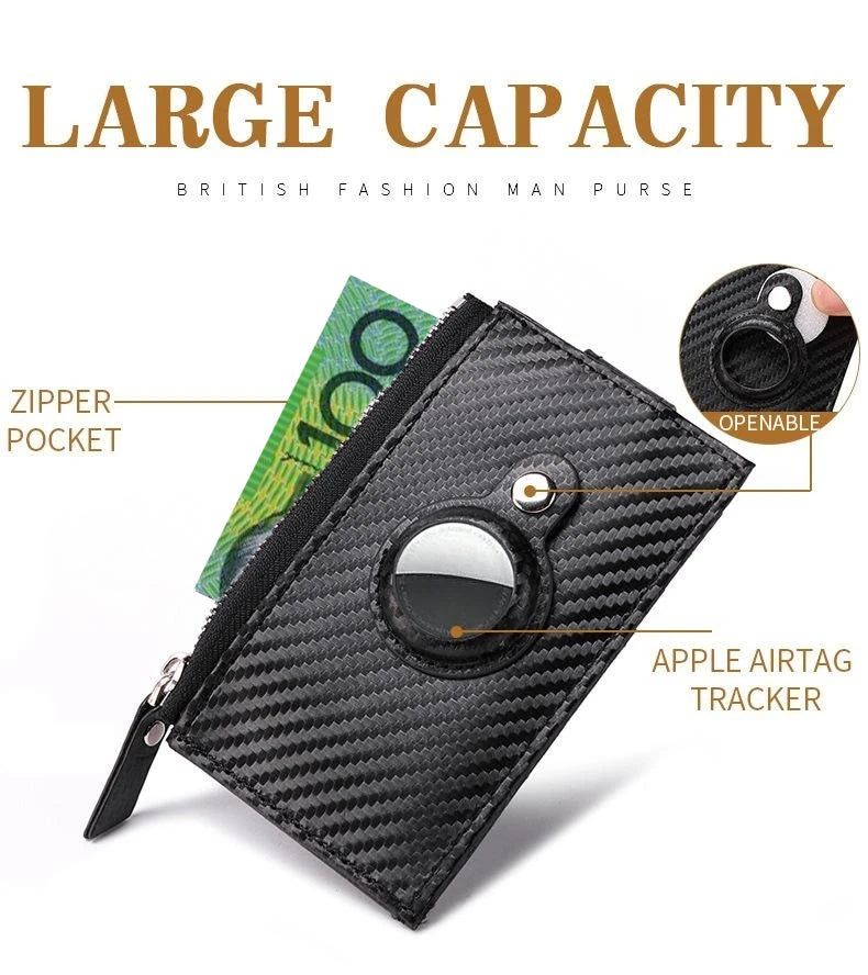 RFID Slim AirTag Purse