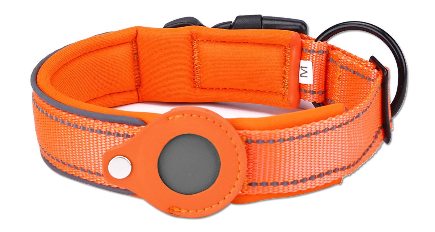 Reflective Airtag Dog Collar