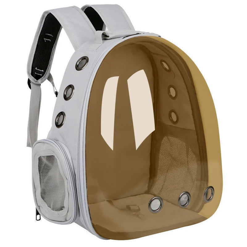Pet Cat Carrying Bag Space Pet Backpacks Breathable Portable Transparent Backpack Puppy Dog Transport Carrier Space Capsule Bags Trax4u