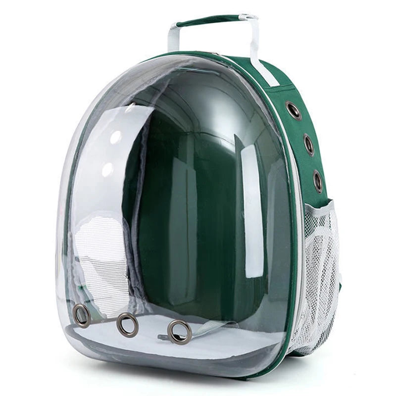 Pet Cat Carrying Bag Space Pet Backpacks Breathable Portable Transparent Backpack Puppy Dog Transport Carrier Space Capsule Bags Trax4u