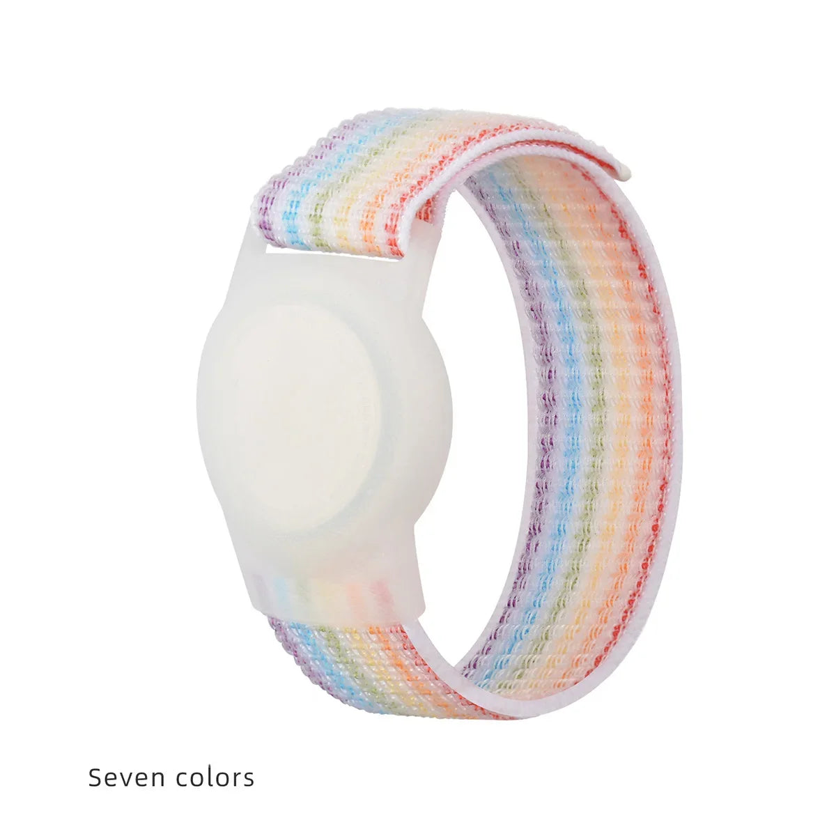 170/220mm for AirTags Bracelet Anti-lost Nylon Protective Sleeve Design Apple Airtag Tracking Locator Wristband Strap Bracelet Trax4u