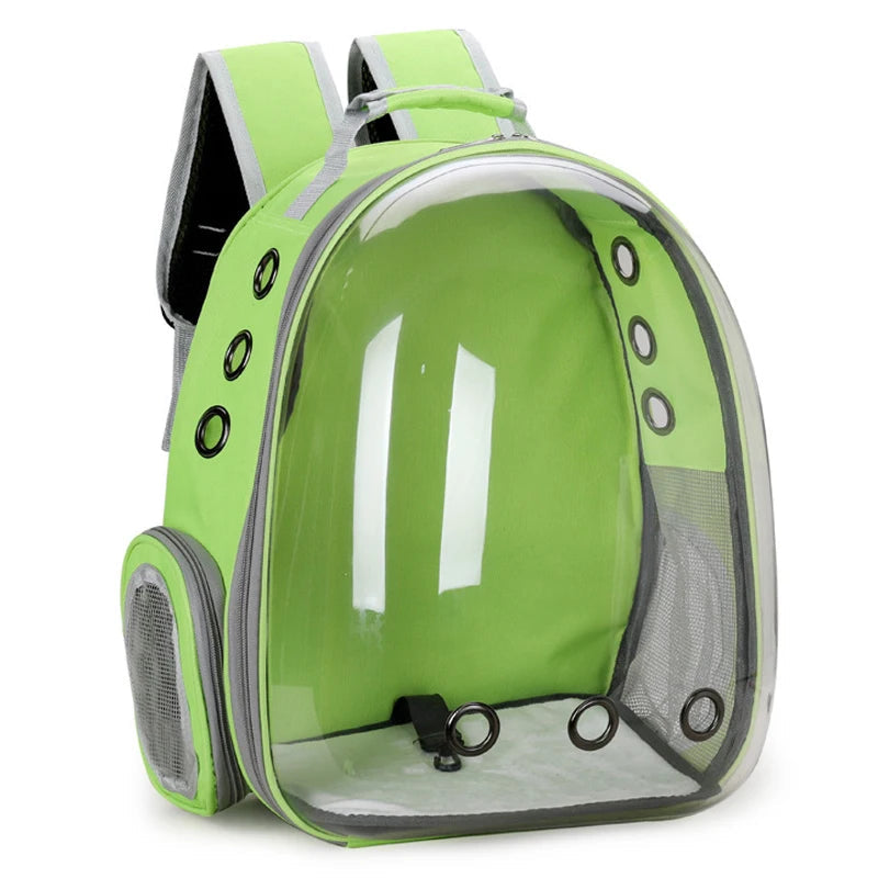 Pet Cat Carrying Bag Space Pet Backpacks Breathable Portable Transparent Backpack Puppy Dog Transport Carrier Space Capsule Bags Trax4u