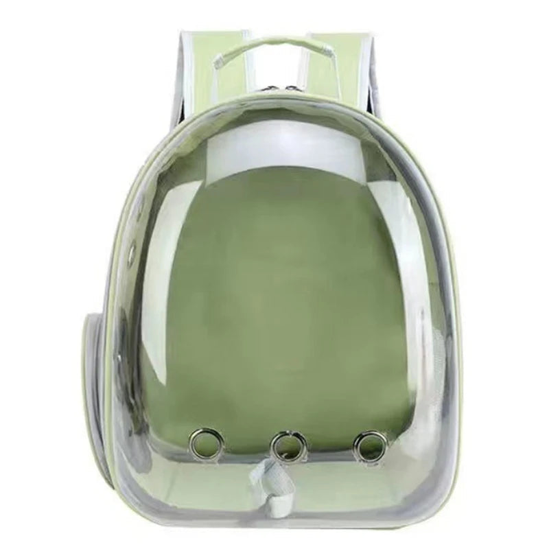 Pet Cat Carrying Bag Space Pet Backpacks Breathable Portable Transparent Backpack Puppy Dog Transport Carrier Space Capsule Bags Trax4u