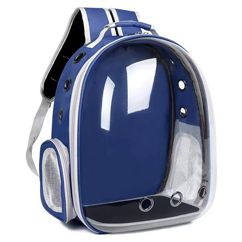 Pet Cat Carrying Bag Space Pet Backpacks Breathable Portable Transparent Backpack Puppy Dog Transport Carrier Space Capsule Bags Trax4u