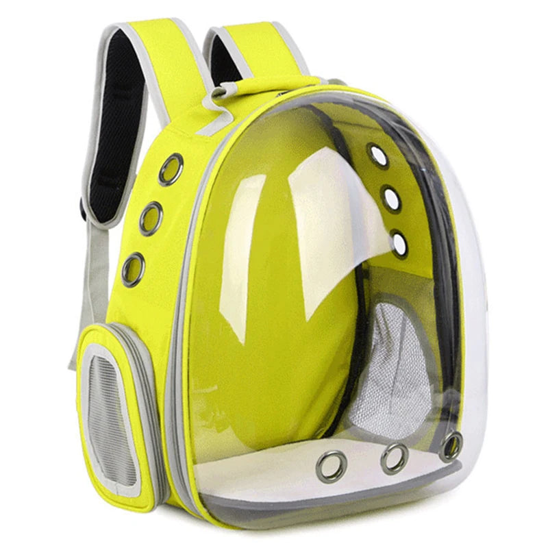 Pet Cat Carrying Bag Space Pet Backpacks Breathable Portable Transparent Backpack Puppy Dog Transport Carrier Space Capsule Bags Trax4u