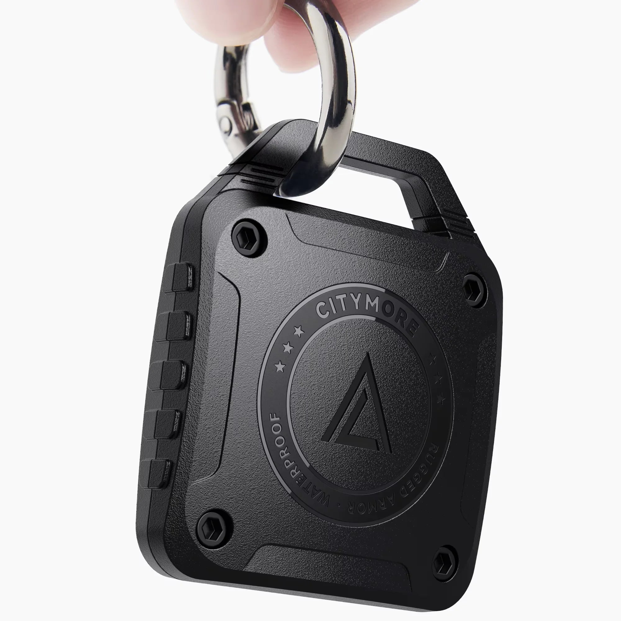 For AirTag Keychain Holder IPX8 Waterproof Airtags Case Ultra-Compact For Apple AirTag Case Keyring for Bags,Keys,Luggage Trax4u
