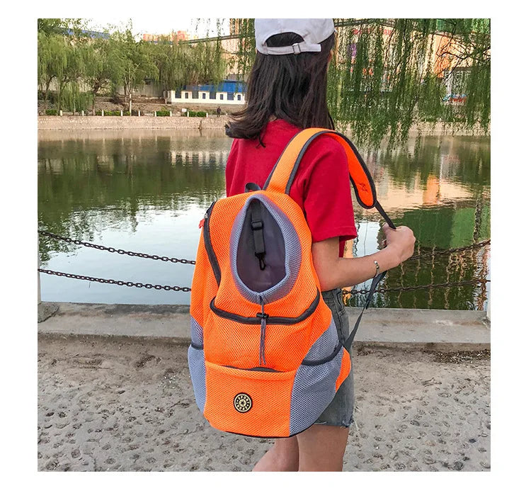 Dog Carrier Bag Pet Dog Transport Backpack For Small Dogs Travel Breathable Dog Carrier Puppy Carrier Pets Carrying Supplies Trax4u
