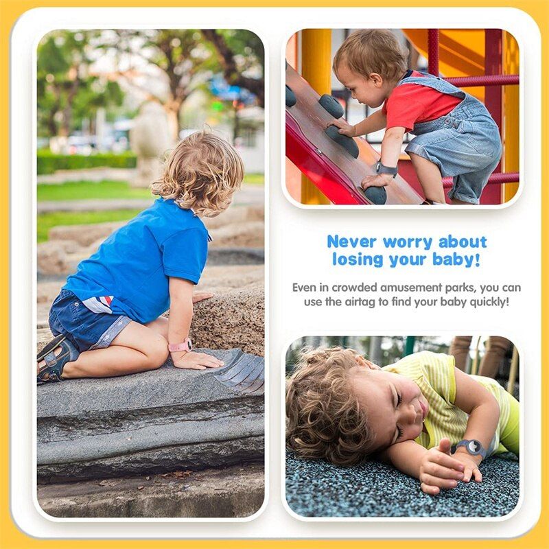 Silicone AirTag Kids Bracelet