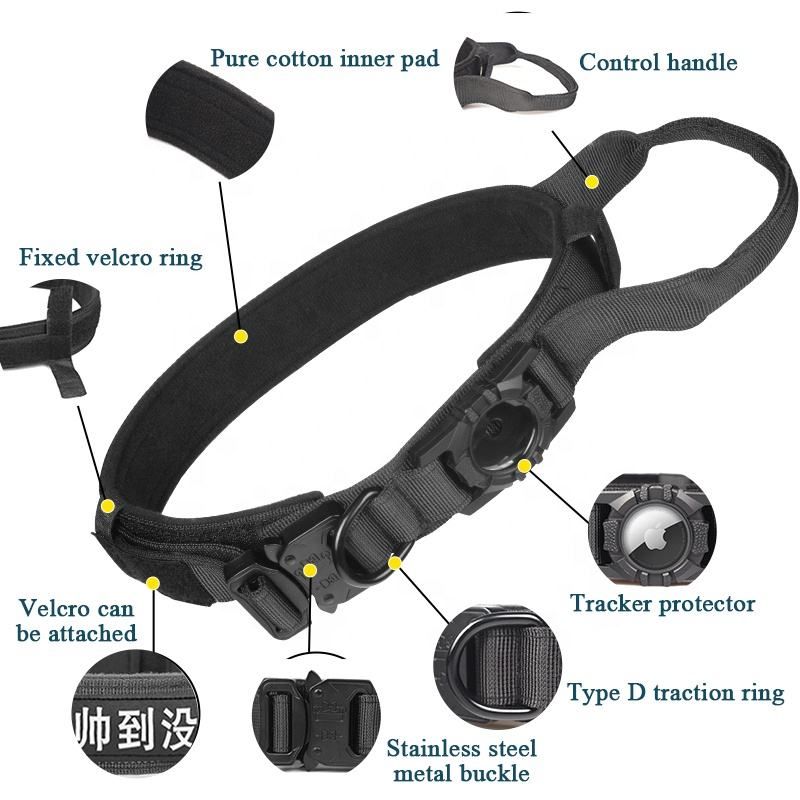 Tactical AirTag Dog Collar