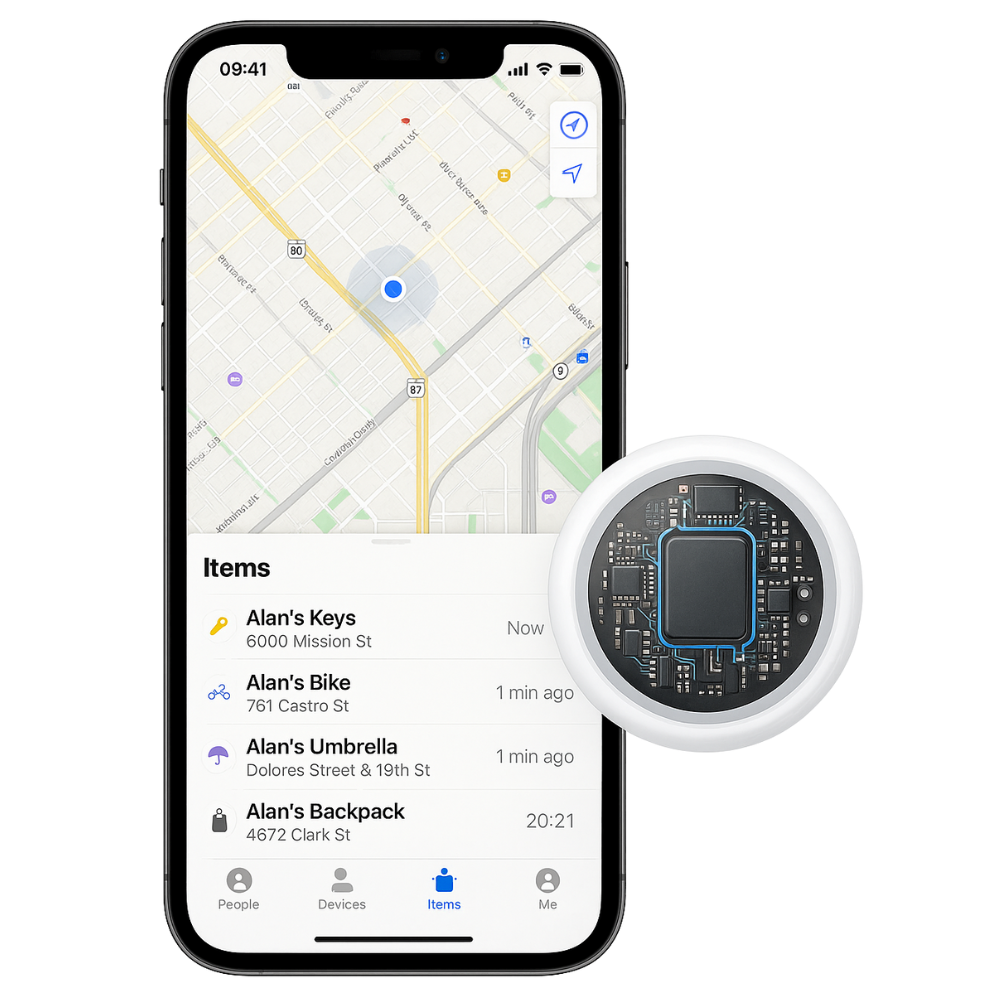 Timethinker Smart Bluetooth GPS Tracker – Pet & Travel Finder Trax4u